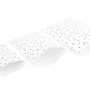 Cadeauzakje - zwart/wit stip - 5 stuks