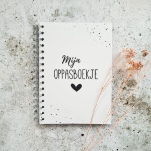 Alternative view of Oppasboekje stip (wire-o)