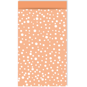 Cadeauzakje - perzik wit - 5 stuks