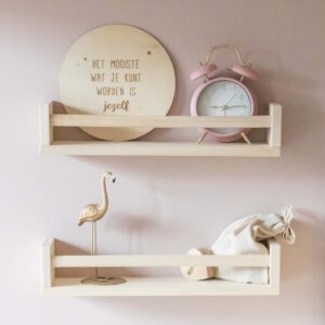 Alternative view of Houten muurcirkel - Het mooiste wat je kunt worden is jezelf