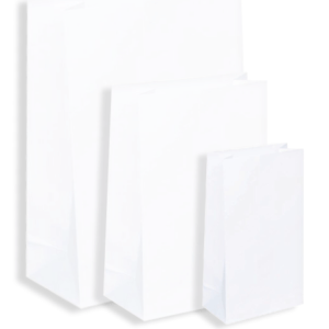 Alternative view of Kraft cadeauzakje XS - wit - 5 stuks