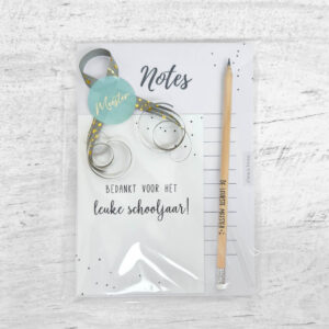 Cadeaupakketje voor de meester 2