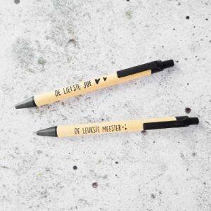 Alternative view of De liefste juf - ecologische pen
