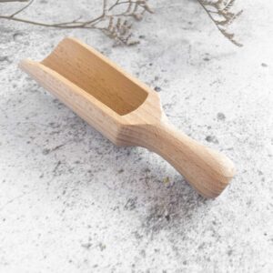 Houten schepje