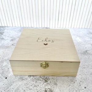 Echo's bewaarkistje - vierkant