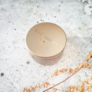 Alternative view of Melktandendoosje - metalen bewaardoosje - goud