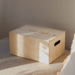 Alternative view of Voor altijd - bewaarkist met schuifdeksel