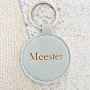 Sleutelhanger meester