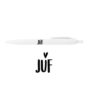 Pen - juf + hartje