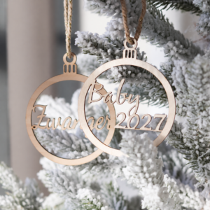Kerstbal - zwanger - Afbeelding 4