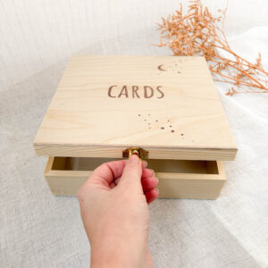 Alternative view of Cards - Hinged-lid box