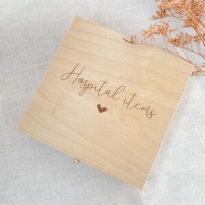 Hospital items - Hinged-lid box