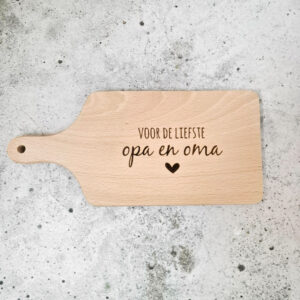 Alternative view of Borrelplank - voor de liefste opa en oma