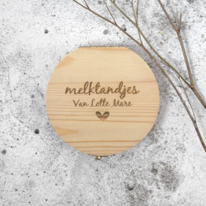 Alternative view of Tandendoosje groot | met naam