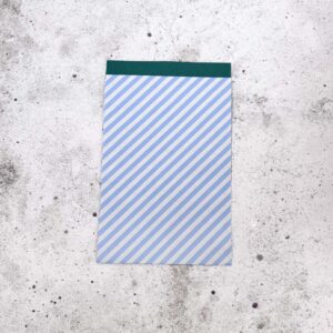 Alternative view of Cadeauzakje - Blue & White stripes (5 stuks)
