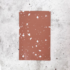 Cadeauzakje - Roest met witte spetters (5 stuks)