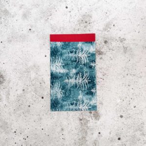 Alternative view of Cadeauzakje - bomen - blauw-wit-rood