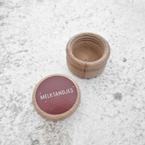 Alternative view of Melktandendoosje - Bordeaux / Burgundy