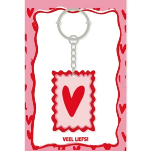 Sleutelhanger hart