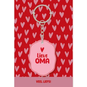 Sleutelhanger lieve oma